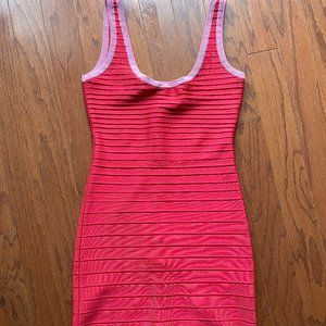 Herve Leger Paris Mini Bandage Bodycon Dress M